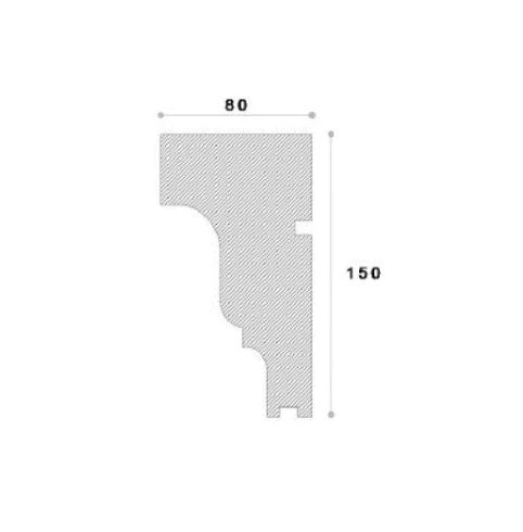 SOLBANC DECORATIV FEREASTRA NS118 150X80X2000