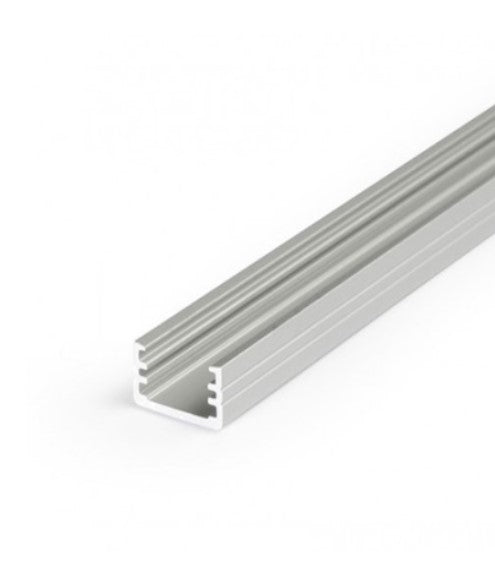 Profil LED aparent SLIM 8, aluminiu anodizat, lungime 2m