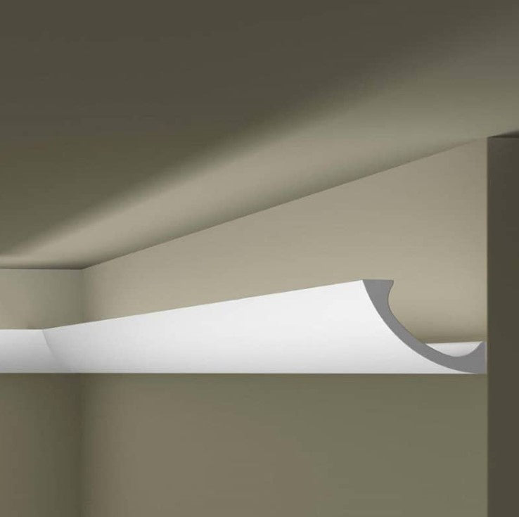 Cornisa decorativa polimer dur 80x110x2000