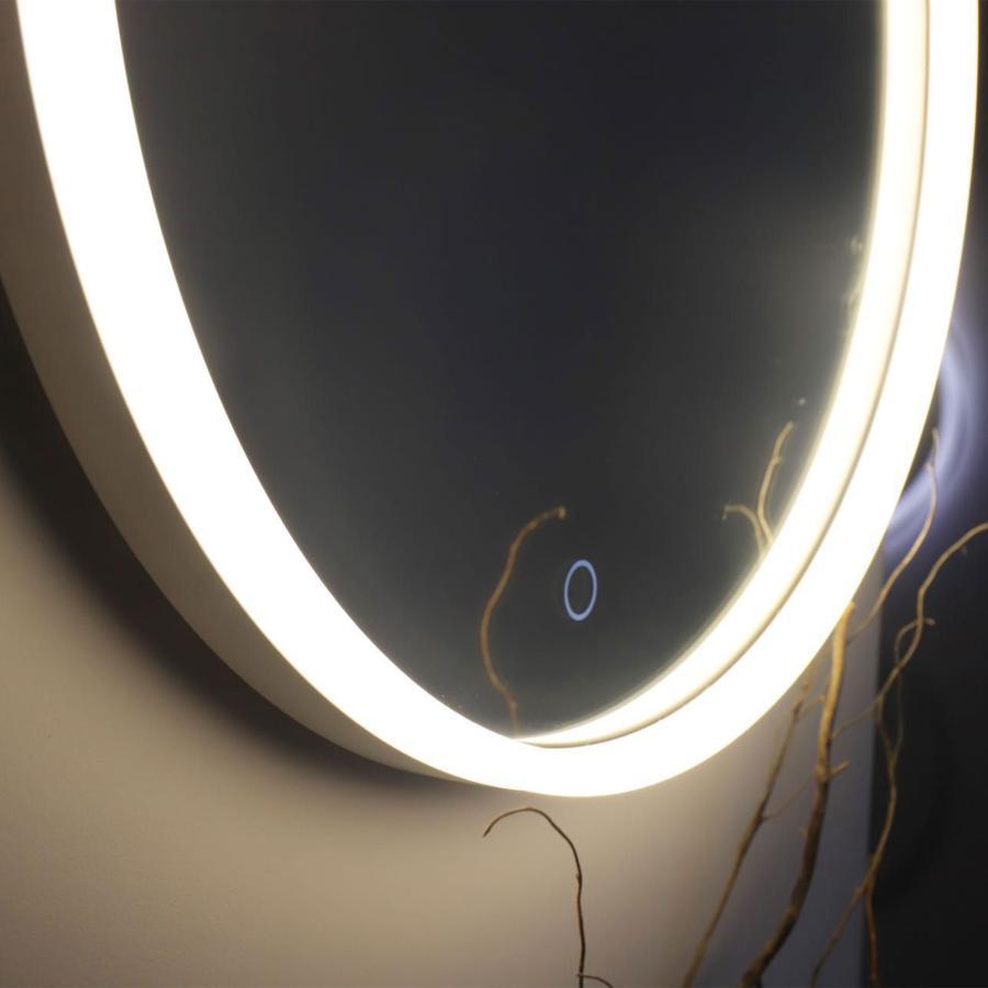 Oglindă LED Touch Rotundă, 50x50cm