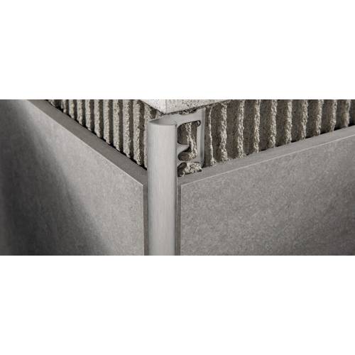 Coltar/Profil colt exterior gresie si faianta din aluminiu eloxat