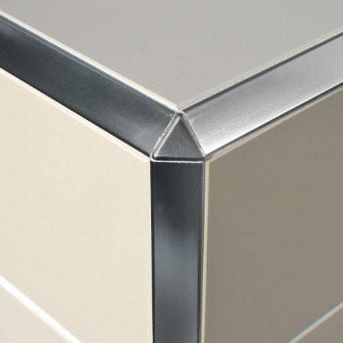 Coltar gresie sau faianta/Profil pentru margini de exterior din aluminiu