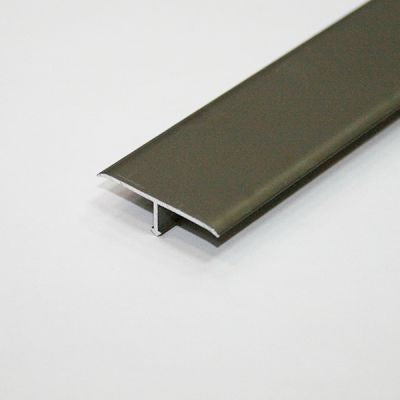 Profil T / Prag de trecere usi interior  24mm pentru parchet sau gresie, din aluminiu